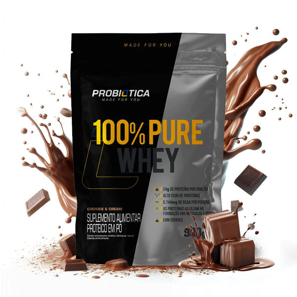 Whey 100% 900G Refil Probiótica