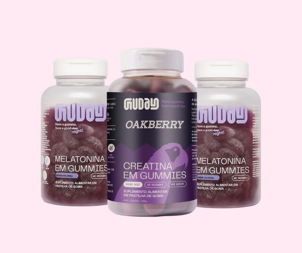 Compre 2 Melatonina e Leve 1 Creatina de Oakberry (Açaí)