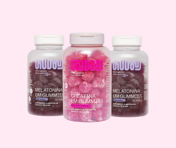 Compre 2 Melatonina e Leve 1 Creatina de Frutas Vermelhas
