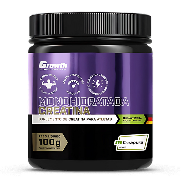 CREATINA (100g) (Creapure®) - GROWTH SUPPLEMENTS