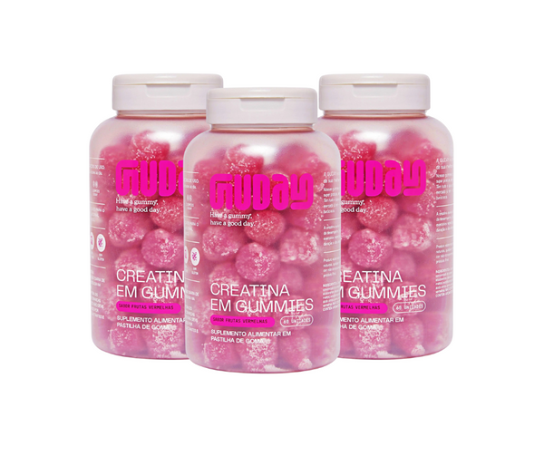 Creatina Frutas Vermelhas Pague 2 Leve 3