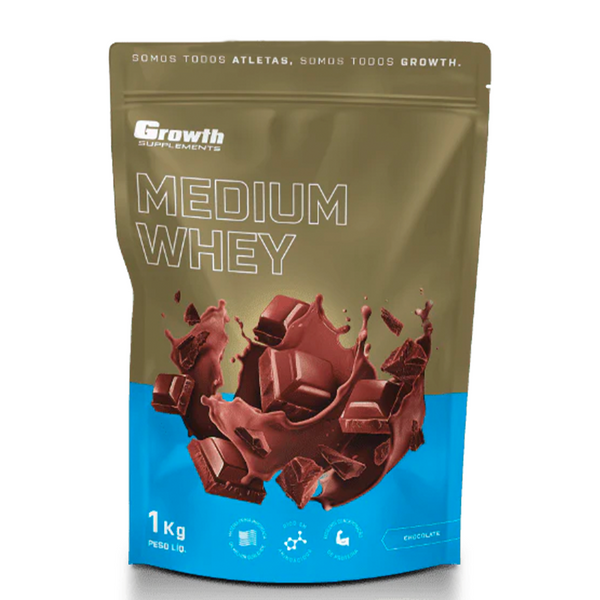 MEDIUM WHEY PROTEIN (1KG) - GROWTH SUPPLEMENTS