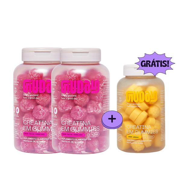 Pague 2 e Ganhe 1 Pote de Creatina versão 15 Dias 💪🍬