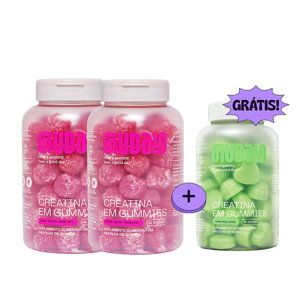 Pague 2 e Ganhe 1 Pote de Creatina versão 15 Dias 💪🍬