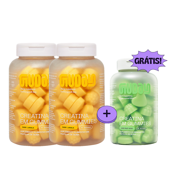 Pague 2 e Ganhe 1 Pote de Creatina versão 15 Dias 💪🍬