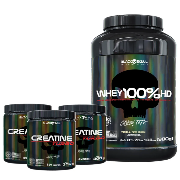 WHEY 100% HD + 3X CREATINE TURBO