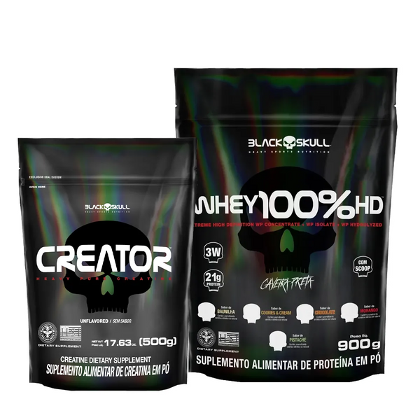 WHEY 100% HD + CREATOR 500G